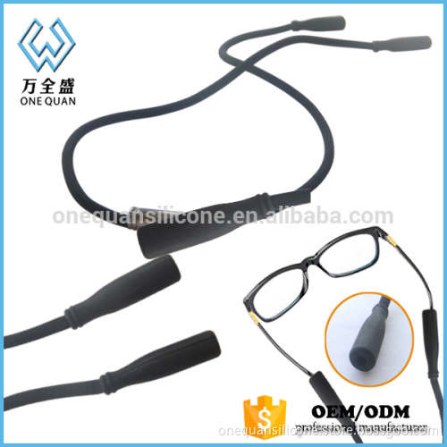 china Manufacturer Nylon silicone glasses strap